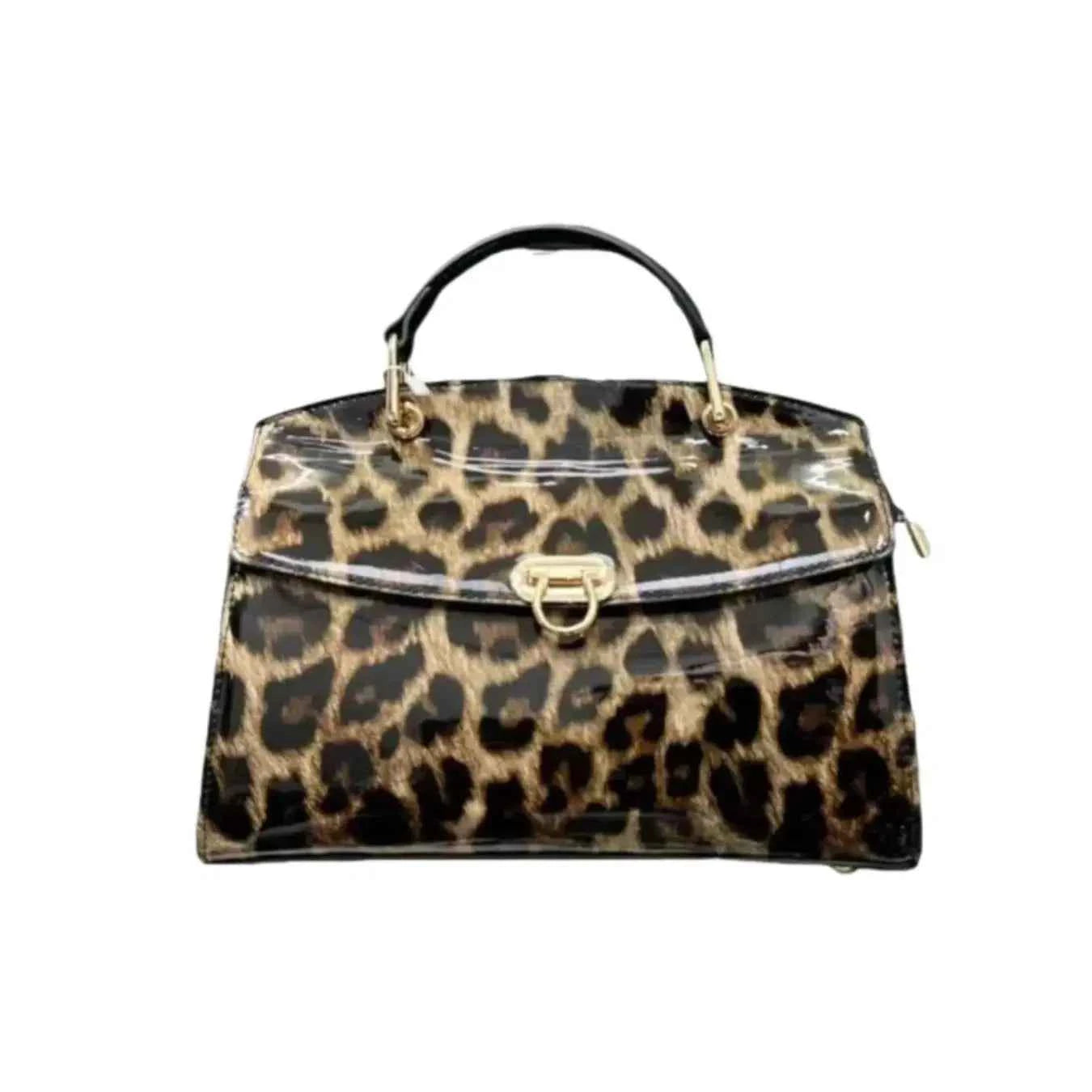Leopard Print Large Tote Bag Women Shoulder Crossbody