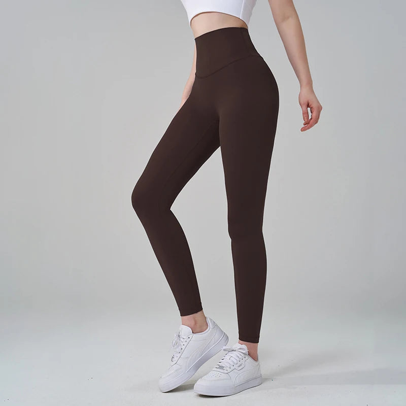 ZARAÉ Nylon Yoga Pants Women High Waist Breathable Gym Leggings