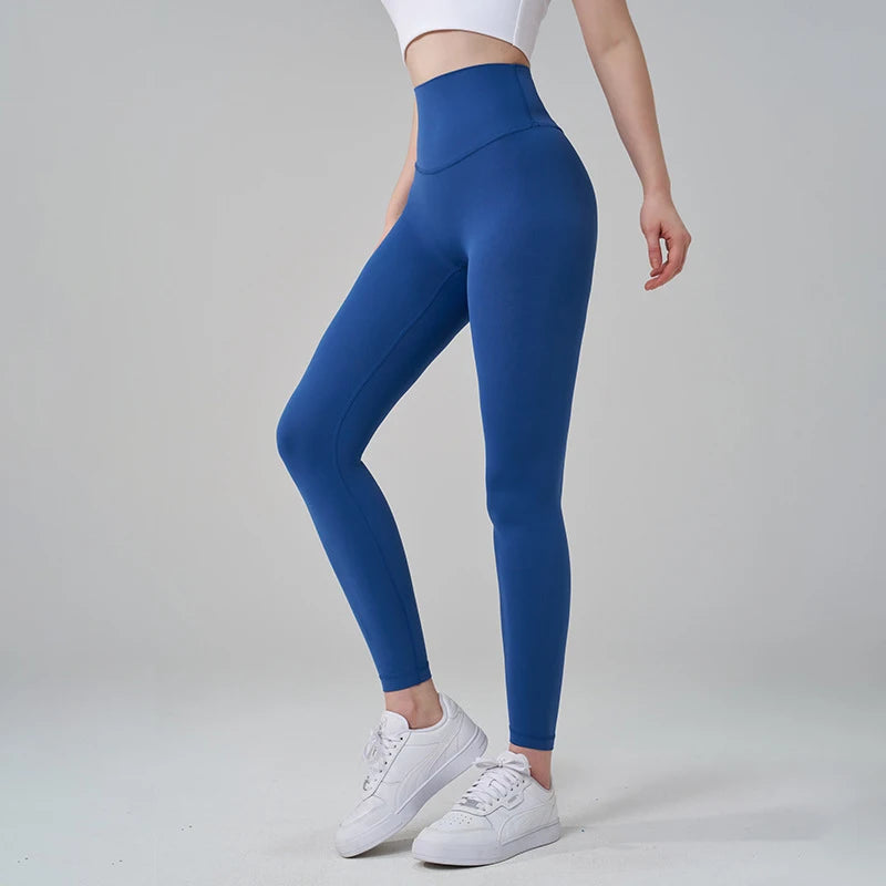ZARAÉ Nylon Yoga Pants Women High Waist Breathable Gym Leggings