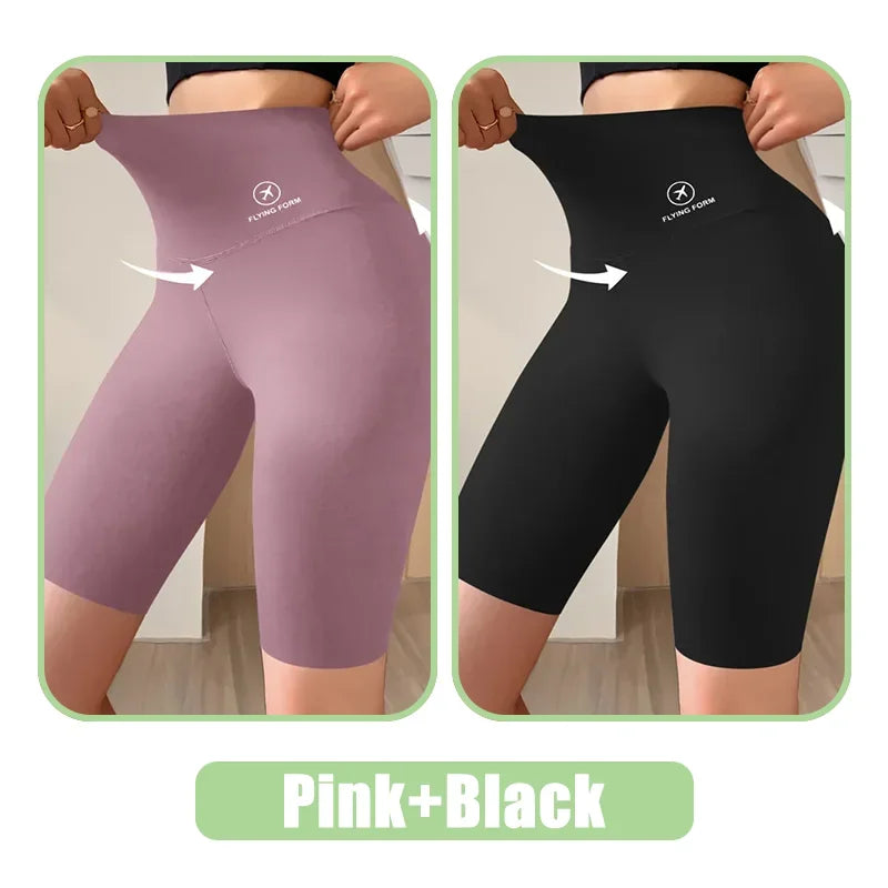High Waist Push Up Gym Shorts Cycling Yoga Fitness M-XL