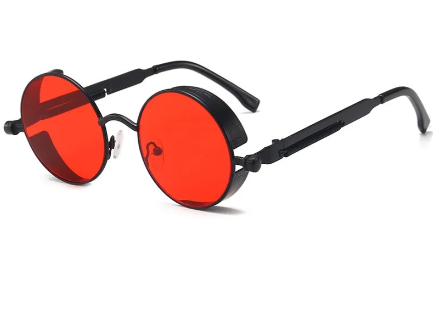 Steampunk Round Sunglasses – Unisex Retro Vintage ZARAÉ