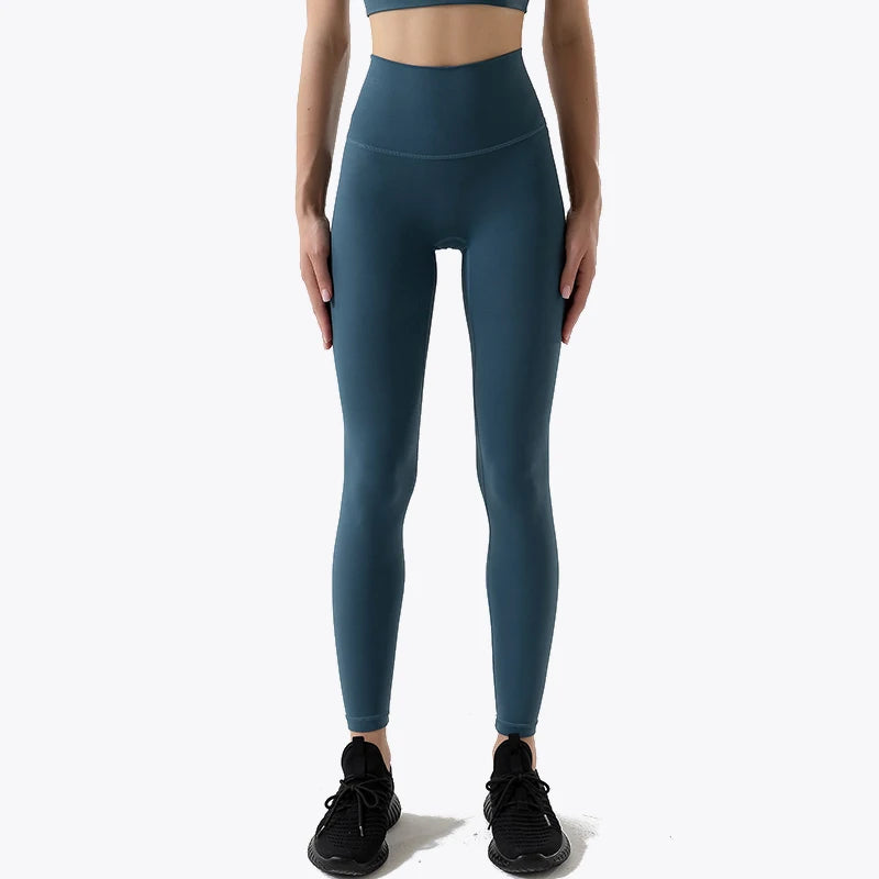 ZARAÉ Nylon Yoga Pants Women High Waist Breathable Gym Leggings